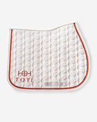 Saddle Pad & Ear Bonnet Set in Beige