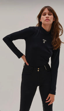 Ernest Technical Top in Black