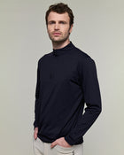 Unisex Albe Long Sleeve Technical Shirt in Marine
