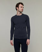 Fellow Long Sleeve Technical Shirt in Dark Grey