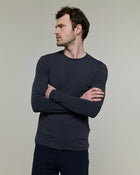 Fellow Long Sleeve Technical Shirt in Dark Grey
