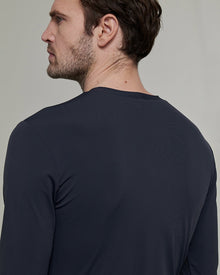 Fellow Long Sleeve Technical Shirt in Dark Grey