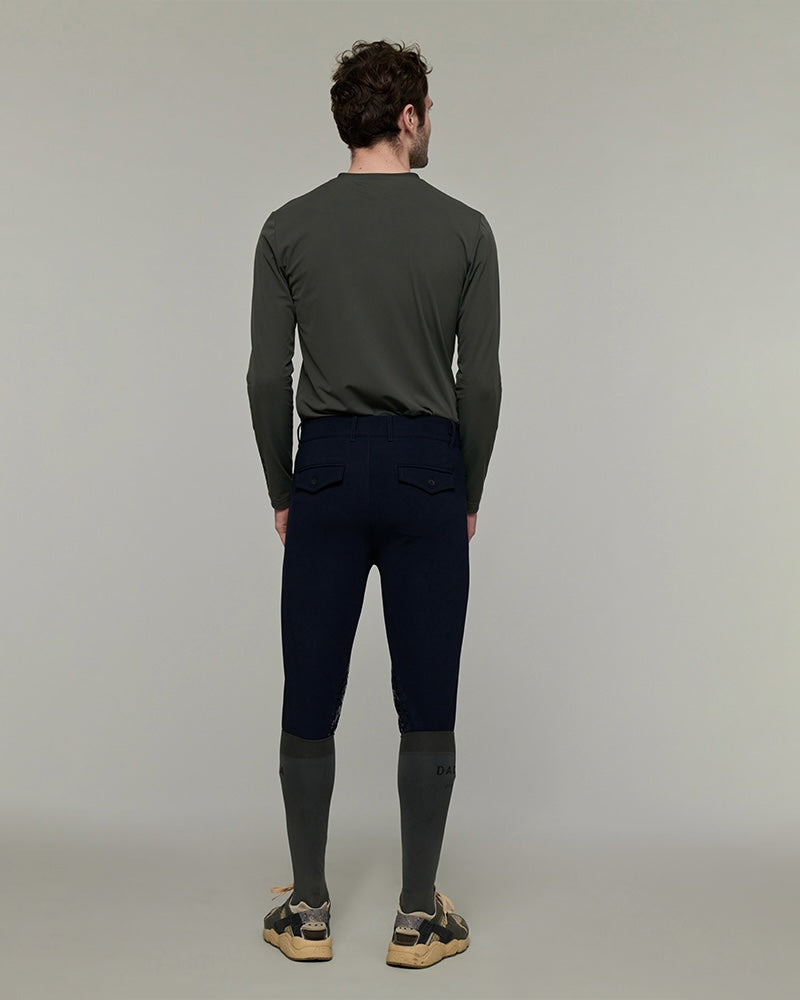 Fellow Long Sleeve Technical Shirt in British Green