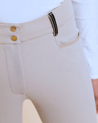 Giovani Grip Shaping Breeches in Beige