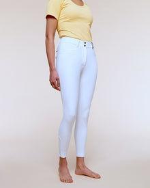Giovani Grip Shaping Breeches in White
