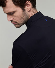 Unisex Albe Long Sleeve Technical Shirt in Black
