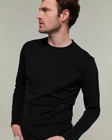 Fellow Long Sleeve Technical Shirt in Black