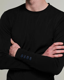 Fellow Long Sleeve Technical Shirt in Black