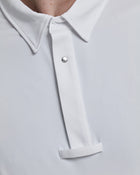 Vitali Long Sleeve Show Polo in White