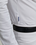 Vitali Long Sleeve Show Polo in White
