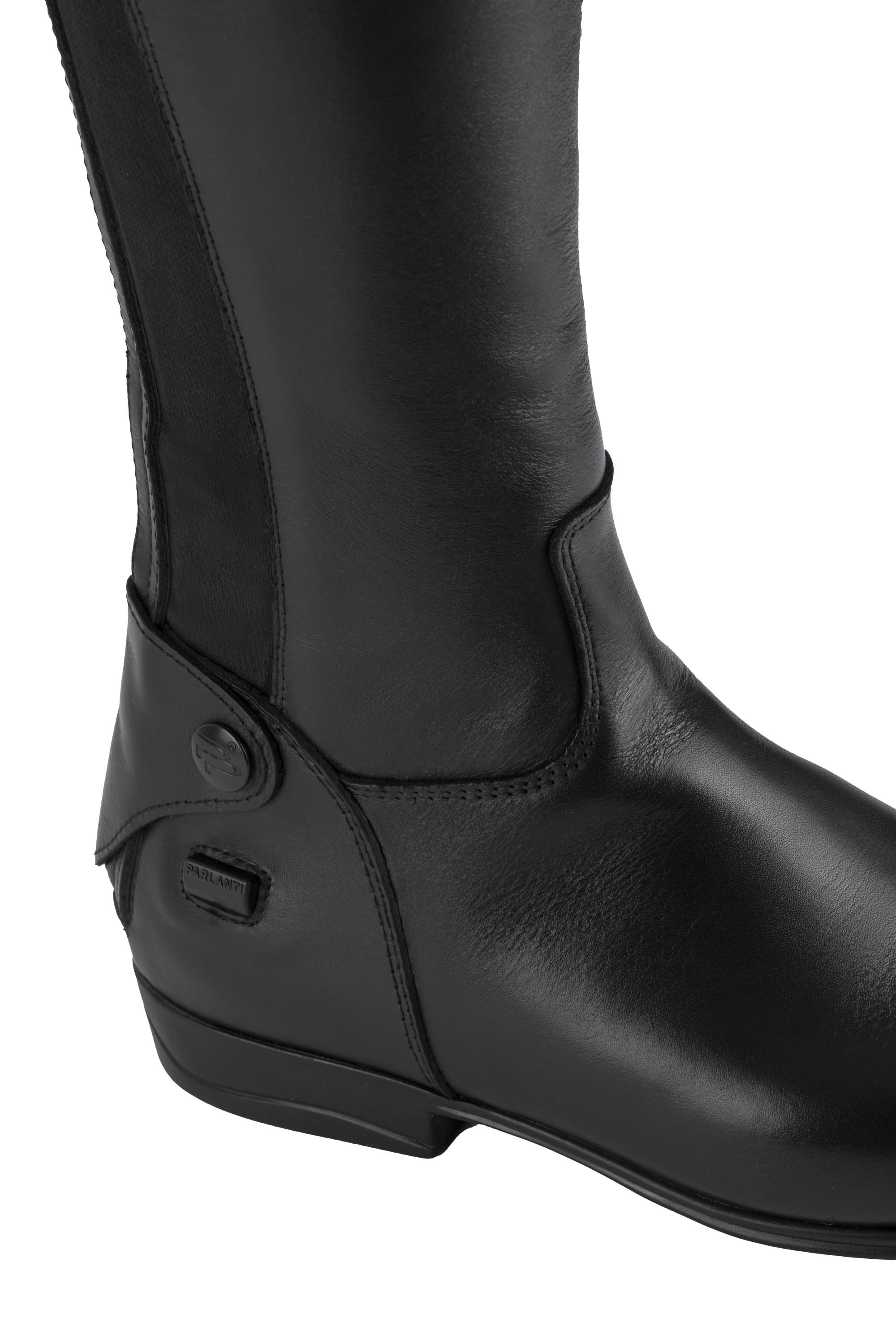 Denver Pro Jumping Boots in Black with Lux Top & Swarovski® Crystal Line