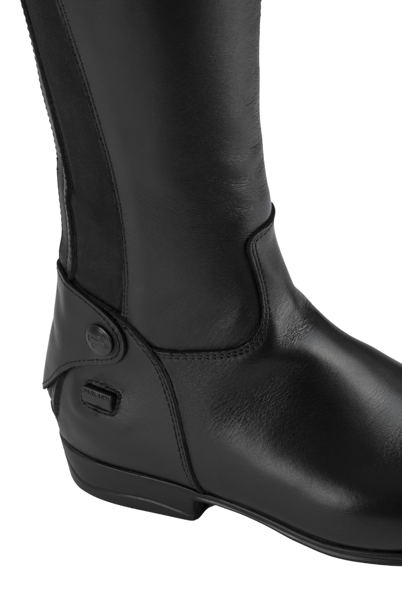 Denver Pro Jumping Boots in Black with Lux Top & Swarovski® Crystal Line