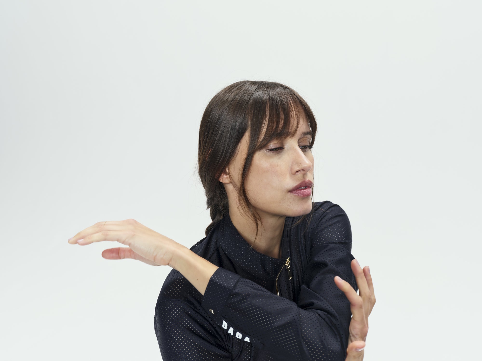 Pablito Long Sleeve Riding Top in Black