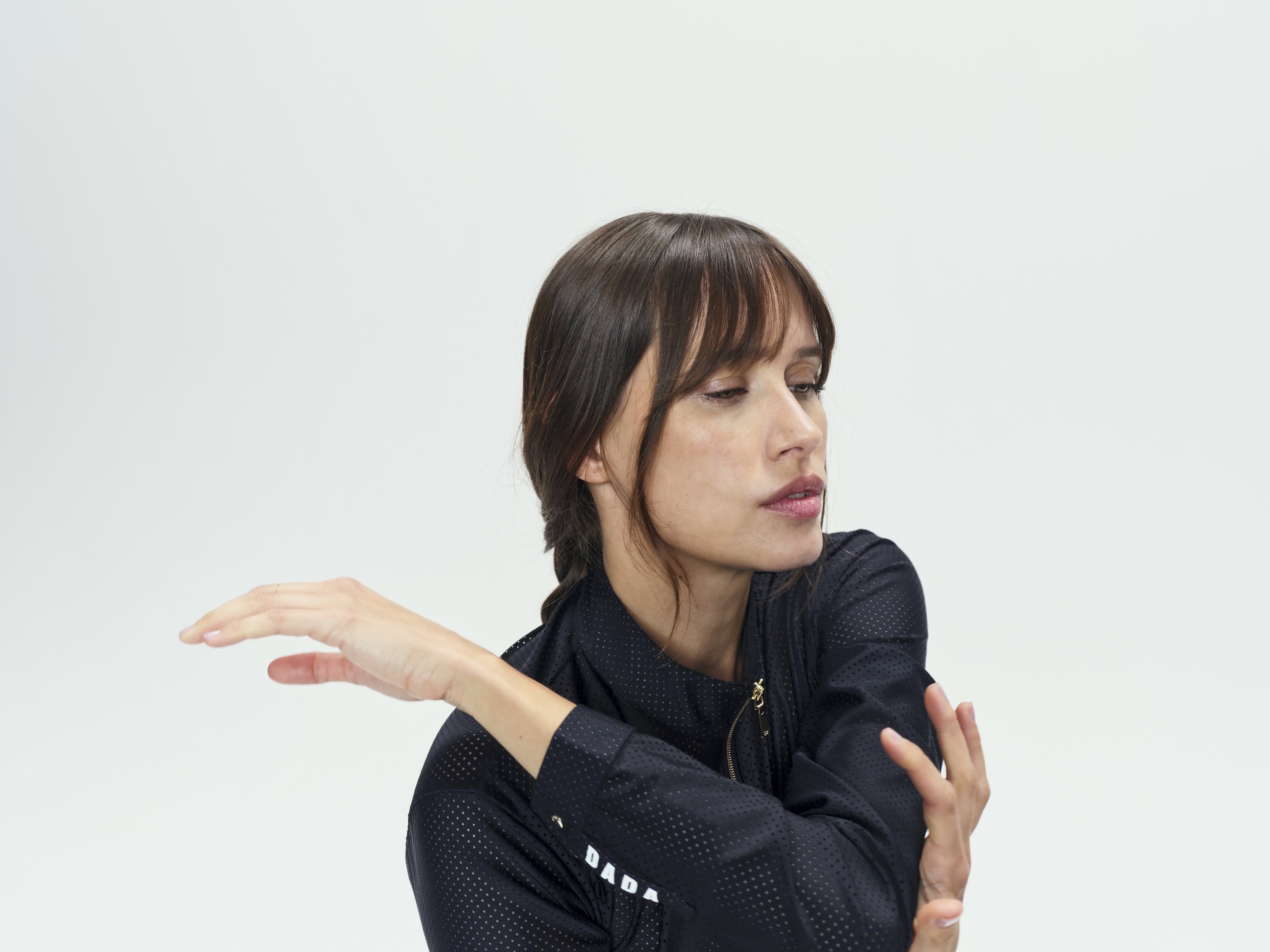 Pablito Long Sleeve Riding Top in Black