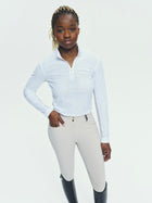 Pablito Long Sleeve Riding Top in White