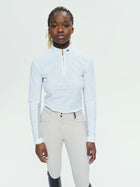 Pablito Long Sleeve Riding Top in White
