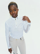 Pablito Long Sleeve Riding Top in White