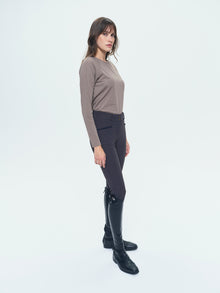 Giovani Grip Shaping Breeches in Dark Brown