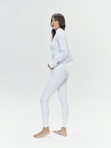 Giovani Grip Shaping Breeches in White