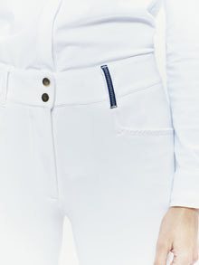 Giovani Grip Shaping Breeches in White