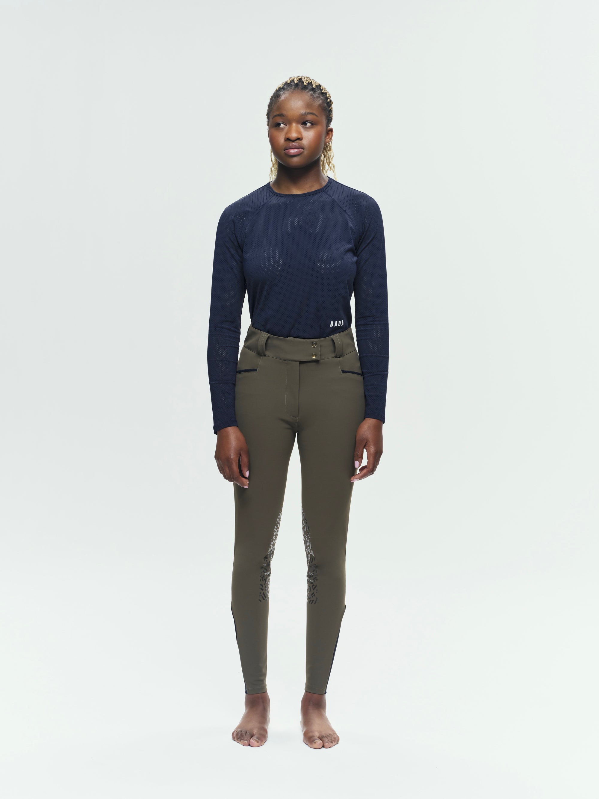 New Kit Sculpting Breeches in Dark Olive