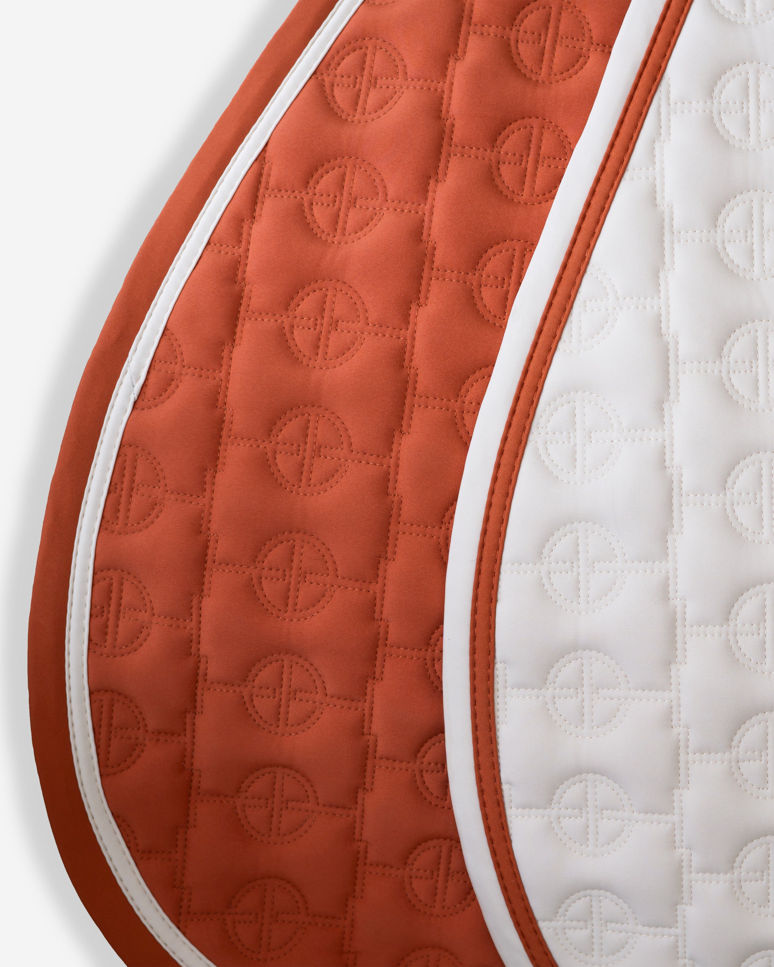 Saddle Pad & Ear Bonnet Set in Beige