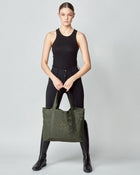 Embroidered Bag in Green