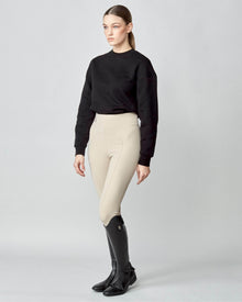Embroidered Sweatshirt in Black