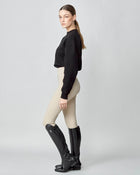 Embroidered Sweatshirt in Black