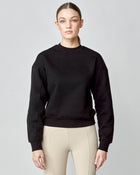 Embroidered Sweatshirt in Black