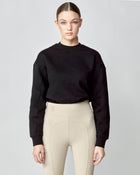 Embroidered Sweatshirt in Black