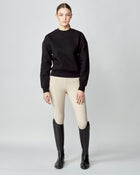 Embroidered Sweatshirt in Black