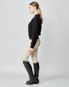 Embroidered Sweatshirt in Black