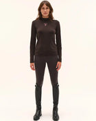 Ernest Technical Top in Dark Brown