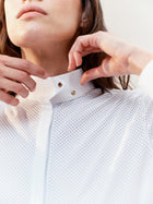 Euphoria Long Sleeve Show Shirt in White