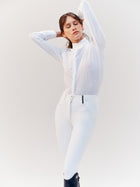 Euphoria Long Sleeve Show Shirt in White