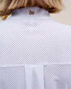 Euphoria Long Sleeve Show Shirt in White