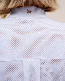 Euphoria Long Sleeve Show Shirt in White