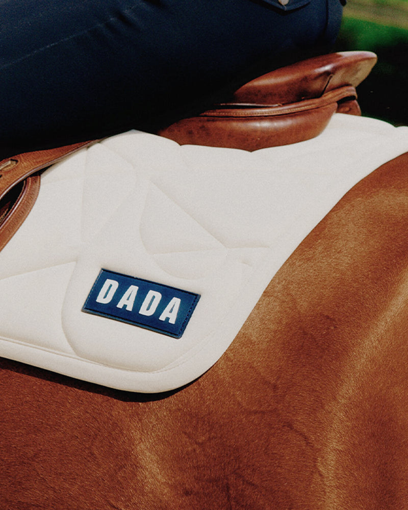 Fit for Fun Saddle Pad in Ivory