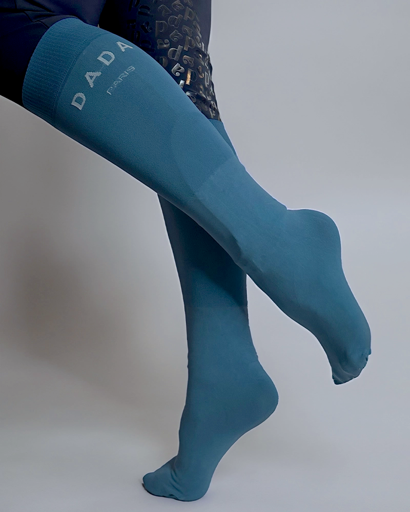 2 Pack Fifou Socks in Violet Blue & Baltic Green