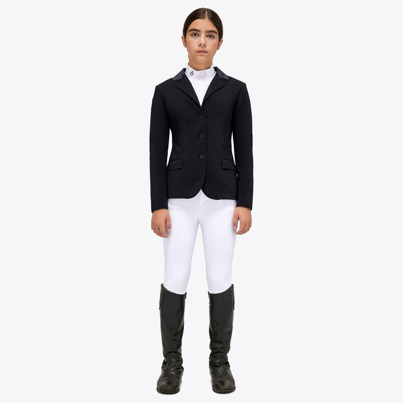 Girl's GP Show Jacket in Black
