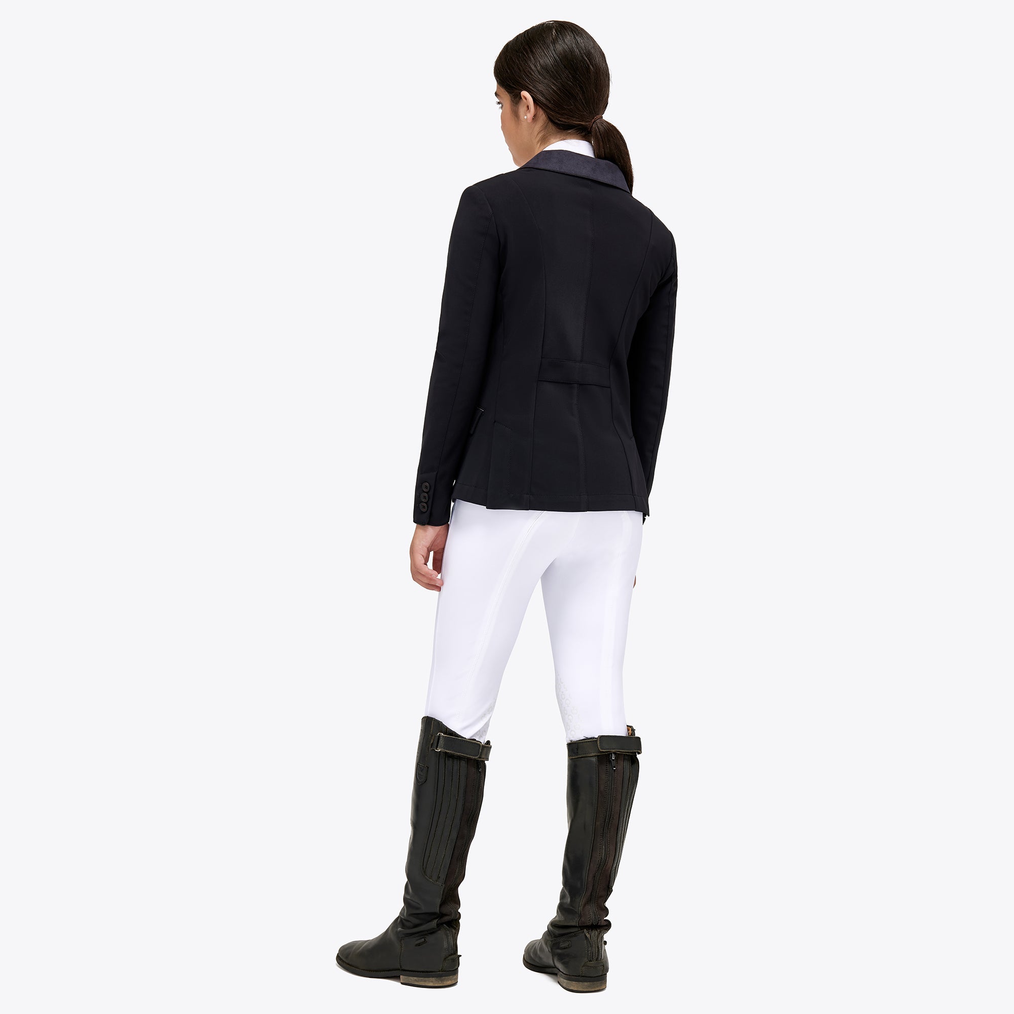 Girl's GP Show Jacket in Black