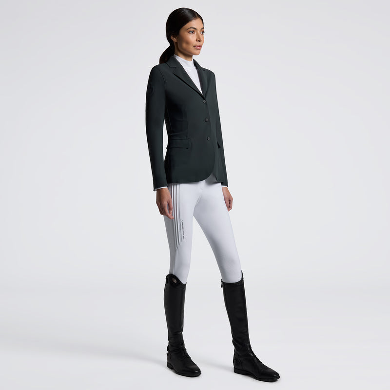 Raw Cut Show Jacket in Dark Grey