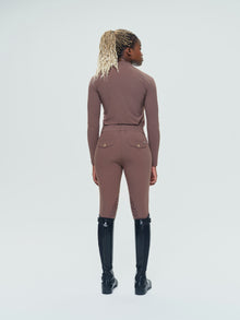Giovani Grip Shaping Breeches in Coffee