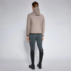 Hooded Jersey Softshell Jacket in Tortora