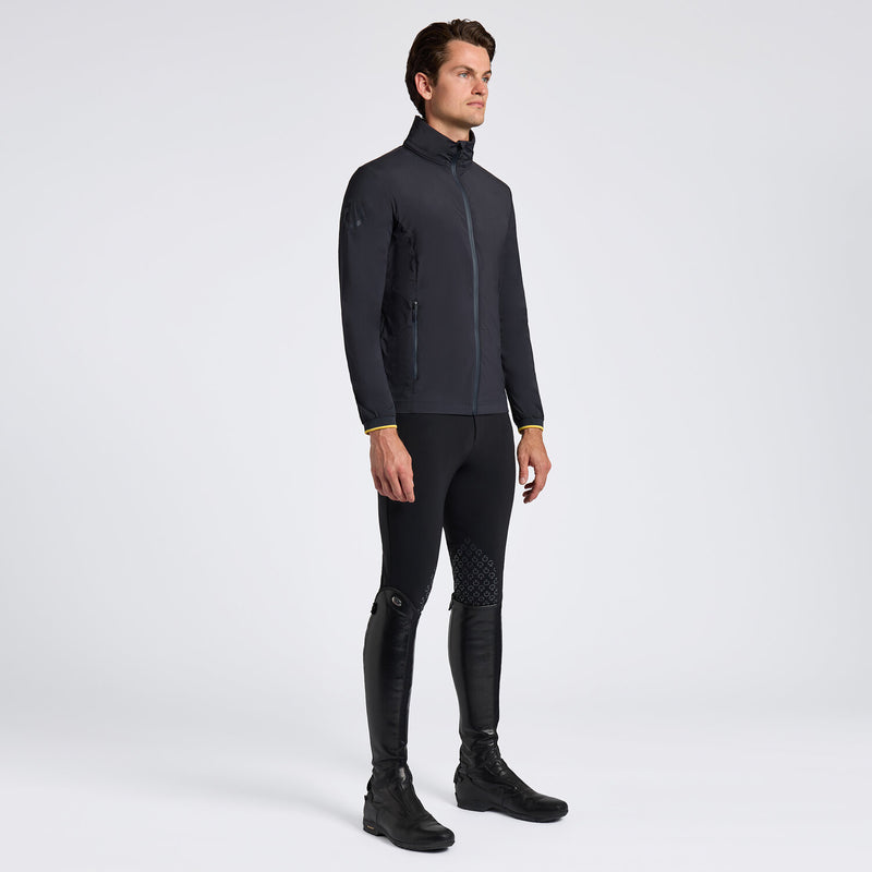 Heat-Sealed Technical Jacket in Navy