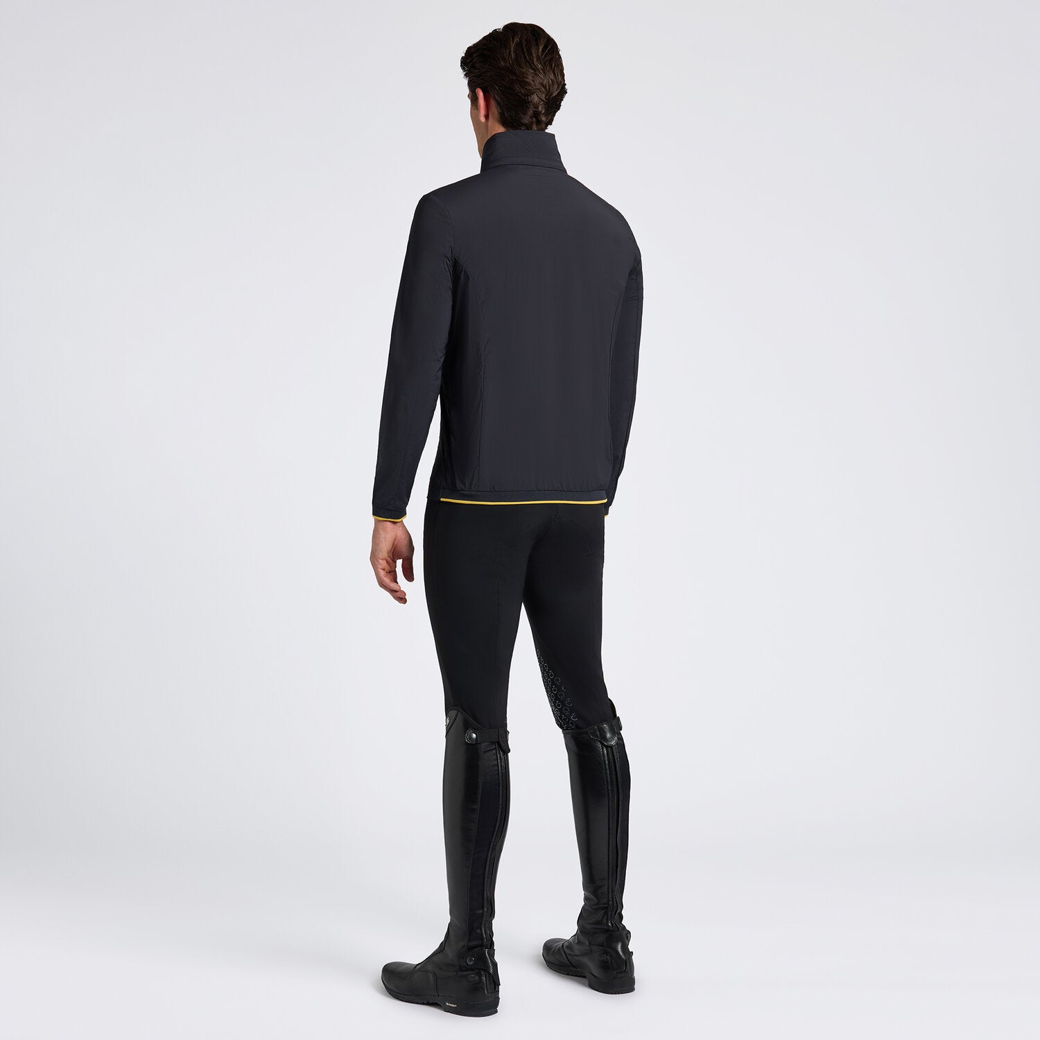 Heat-Sealed Technical Jacket in Navy