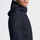 Thermal Performance Hooded Softshell Jacket in Navy
