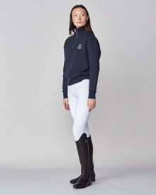 Half Zip Pullover in Navy