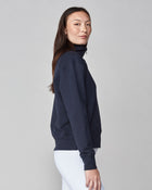 Half Zip Pullover in Navy
